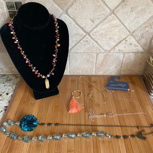 4 Beautiful Necklaces. $20